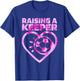 Raising A Keeper Goalie Soccer Goalkeeper Player Soccer Mom T-Shirt - T-Shirt | Royal