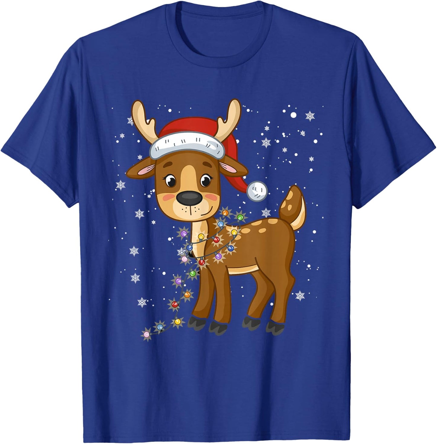 Rudolph The Red Nose Reindeer For Kids And Christmas Fan T-Shirt - T-Shirt | Royal