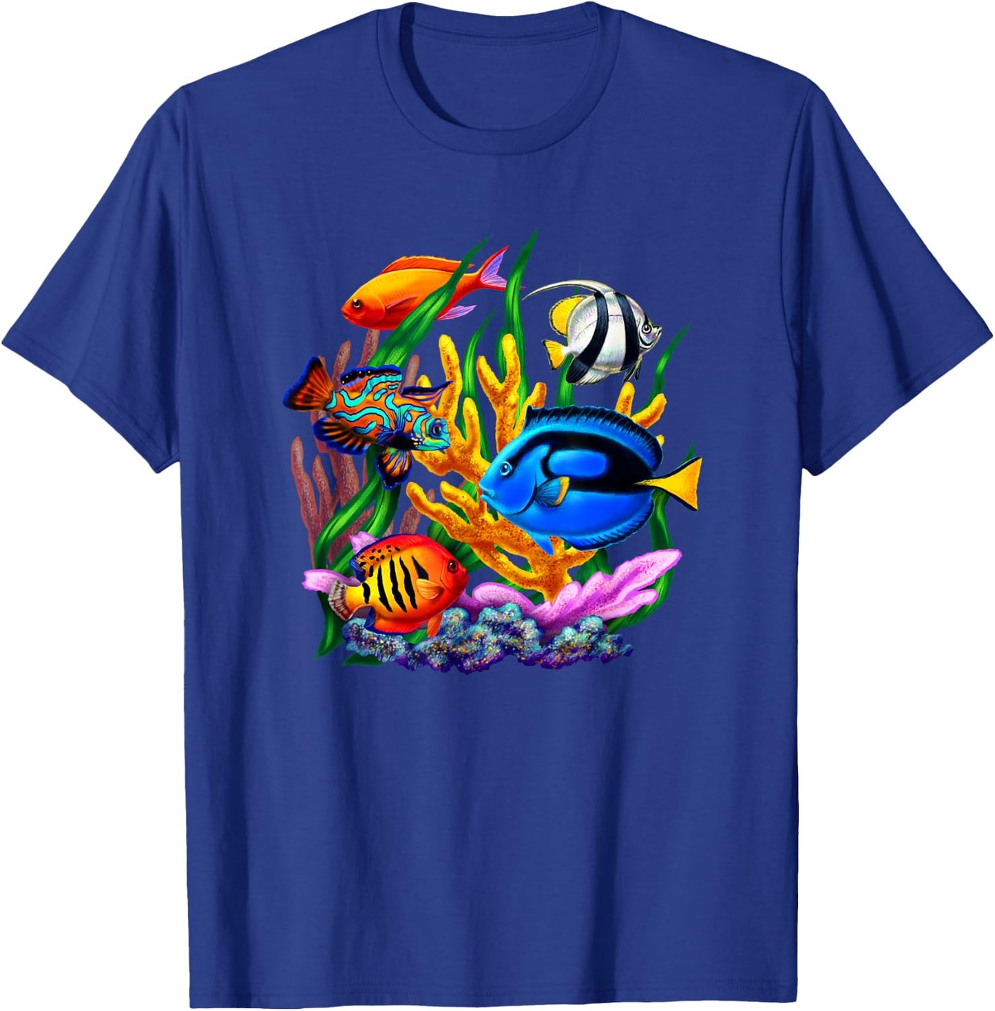 Tropical Fish T-Shirt - T-Shirt | Royal