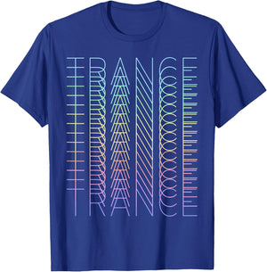BIGUP EDM Psy Tekk Techno Rave Designs Trance Techno Music DJ Rave Party Techno Festival T-Shirt - T-Shirt | Royal