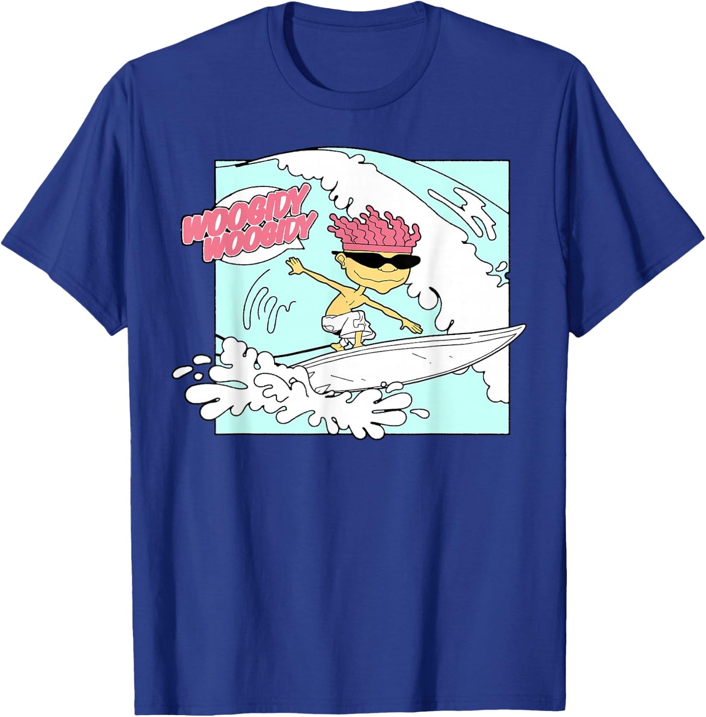 Rocket Power Otto Woogidy Woogidy Surfs Up Graphic T-Shirt - T-Shirt | Royal