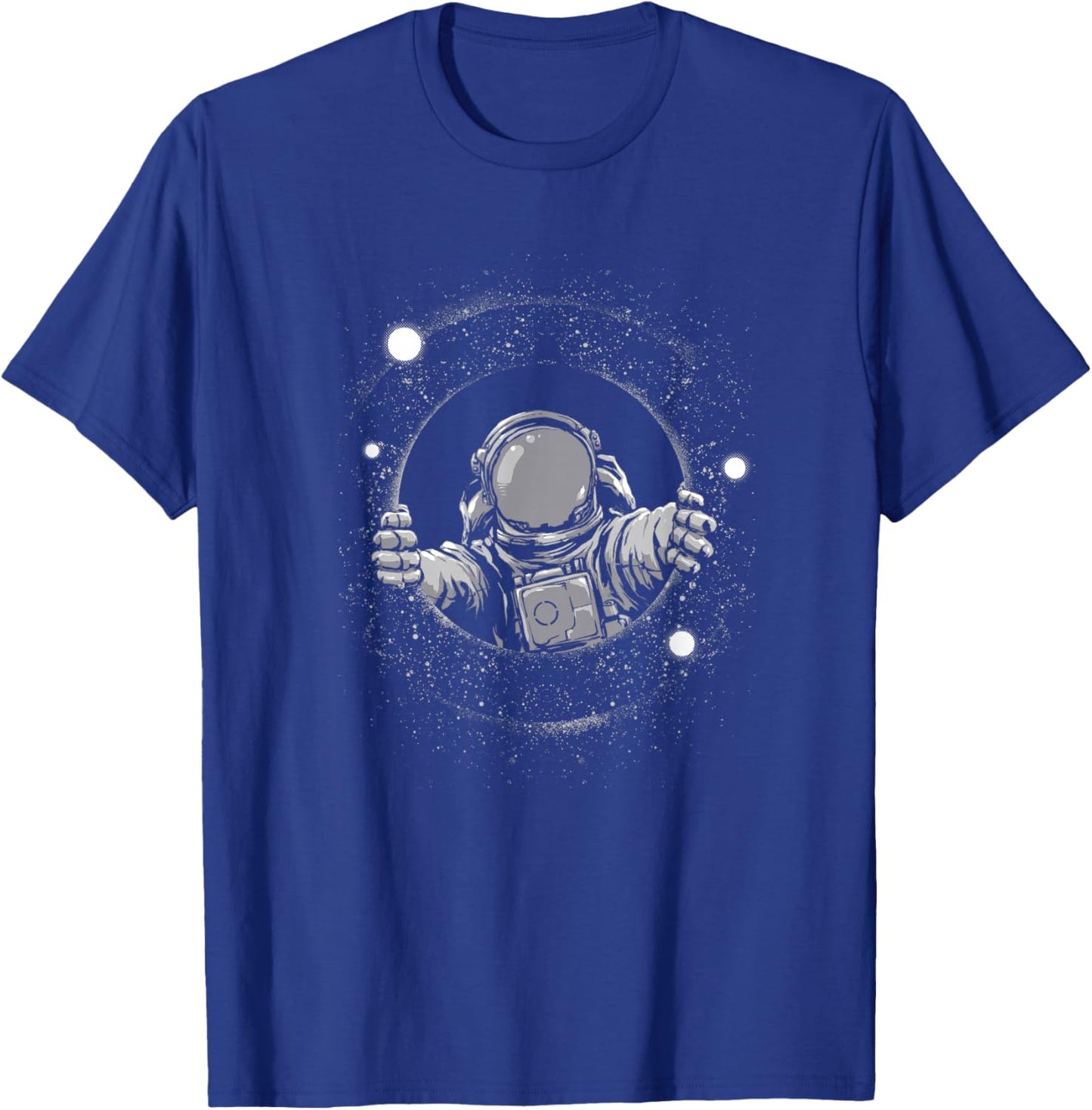 Threadless Digital Carbine Black Hole Graphic T-Shirt - T-Shirt | Royal