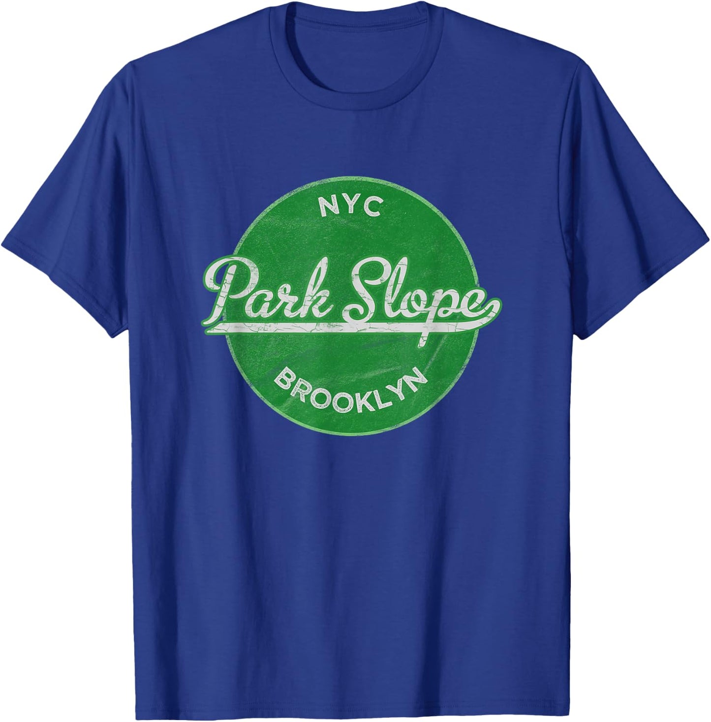 Cool Vintage Park Slope Brooklyn T-Shirt - T-Shirt | Royal