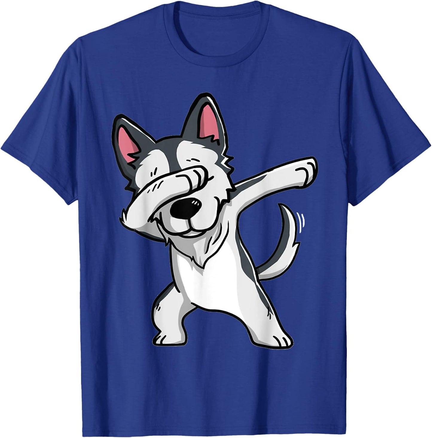 Dabbing Siberian Husky Husky Kids Costume T-Shirt - T-Shirt | Royal