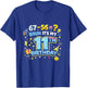 Bruh It’s My 11th Birthday Funny 67 Kids Party Boys Girls T-Shirt - T-Shirt | Royal