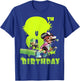 Splatoon Inkling 8th Birthday Green Splatter Portrait T-Shirt - T-Shirt | Royal