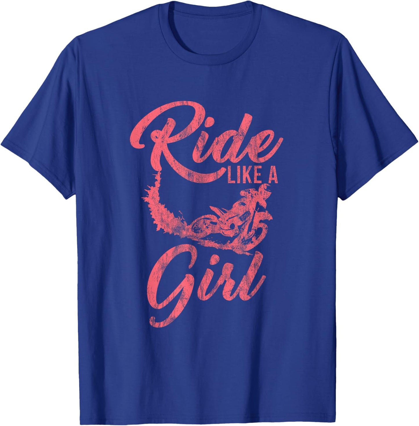 Motorcyclist Motorcycle Motorcycles Bike Biker Extreme Sports T-Shirt - T-Shirt | Royal