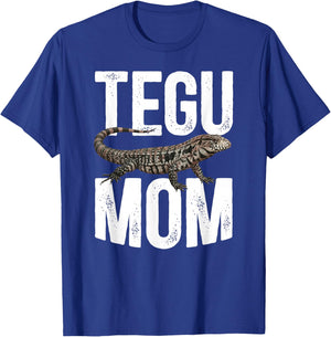 Tegu Mom Tegu Owner Tegu Lover Tegu Lizard T-Shirt - T-Shirt | Royal