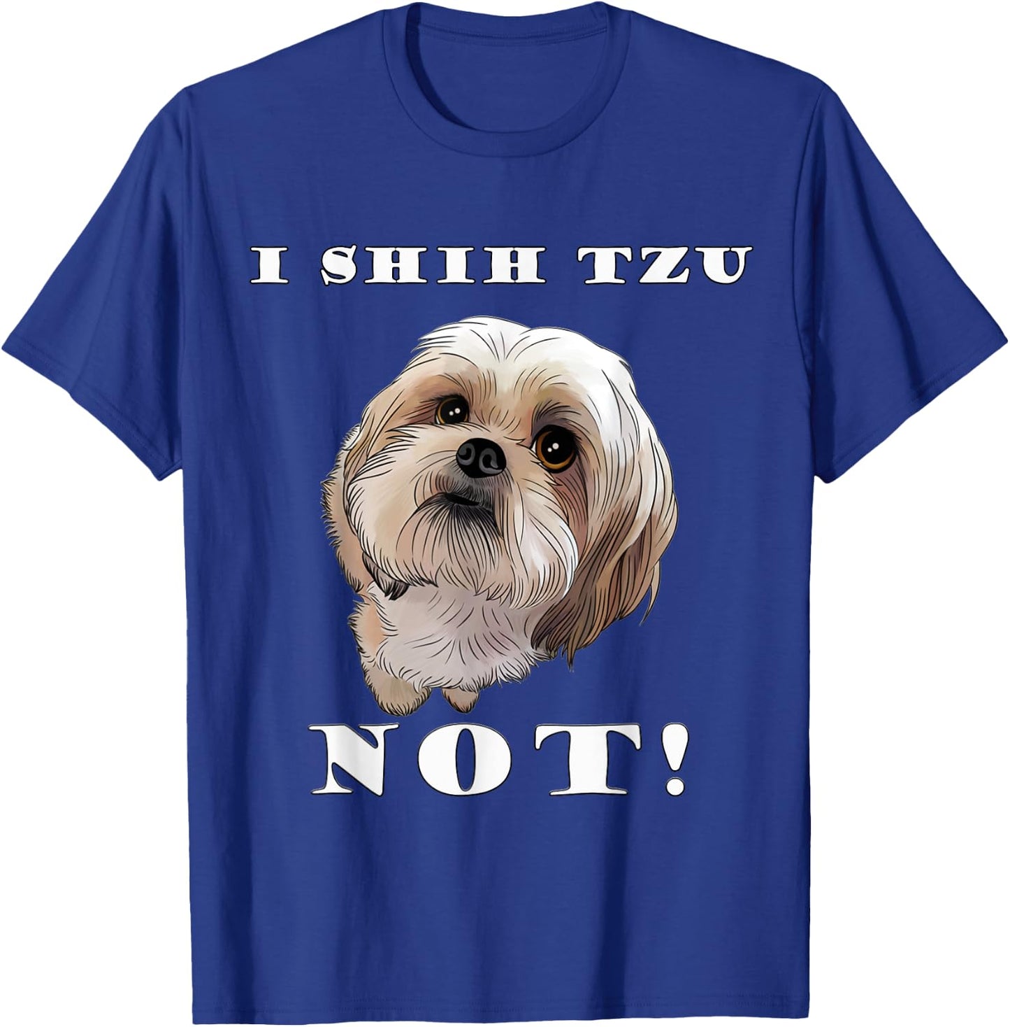 I Love My SHIH TZU Cute Shih Tzu Puppy Dog Lover Women Girls Kids T-Shirt - T-Shirt | Royal