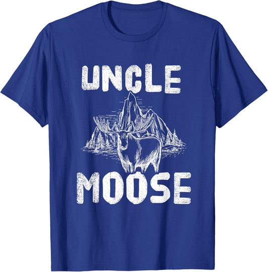 Uncle Moose Family Matching Hunting Hunter T-Shirt - T-Shirt | Royal