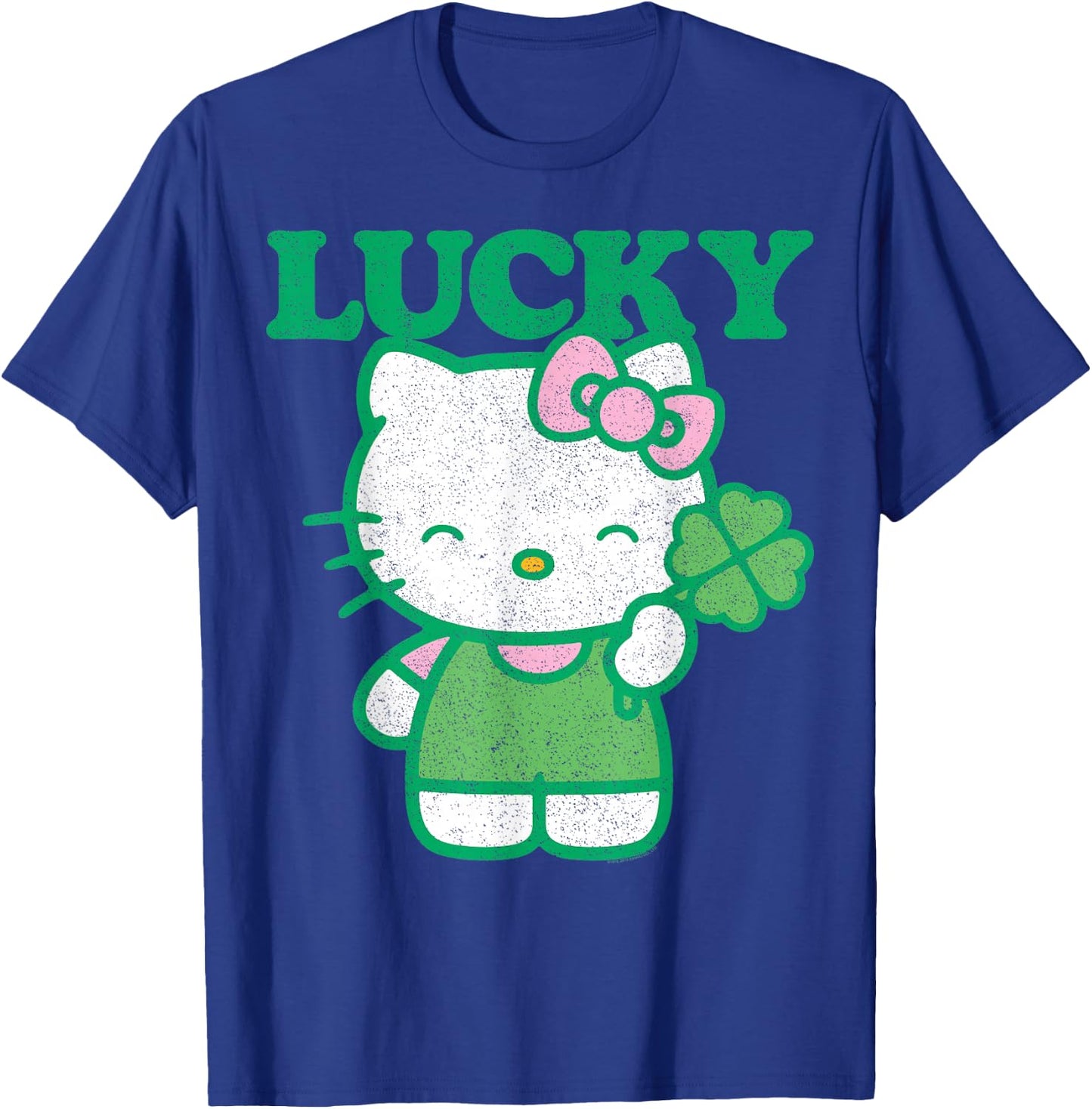 Hello Kitty Lucky Clover Shirt T-Shirt - T-Shirt | Royal