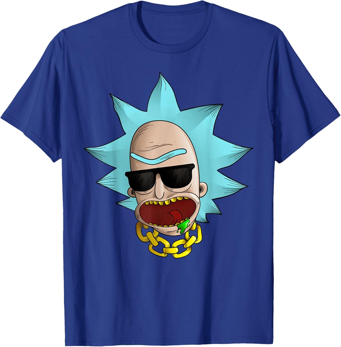 Mademark x Rick and Morty - Rick and Morty Shirt Cool Chained Reaction T-Shirt - T-Shirt | Royal