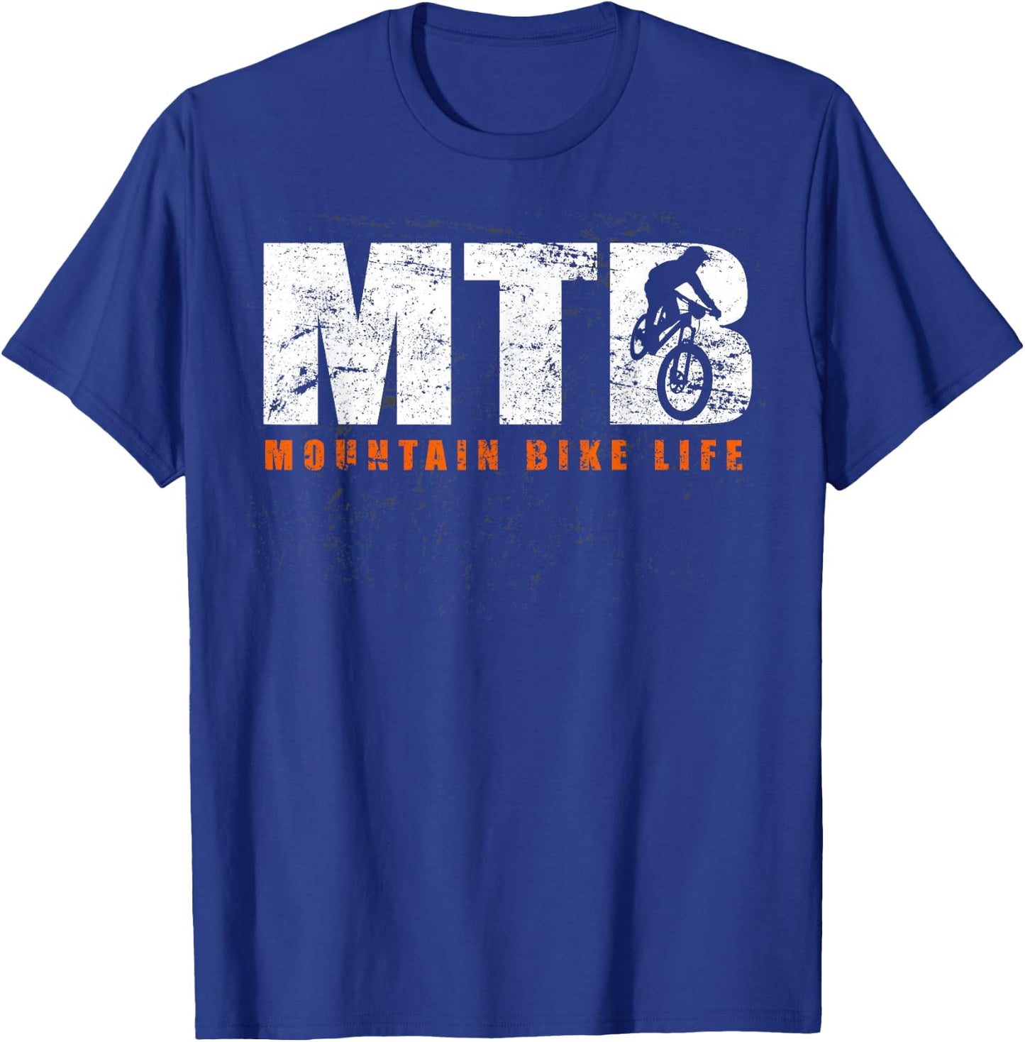 Mountain Bike Life Shirt - Vintage MTB T Shirt T-Shirt - T-Shirt | Royal