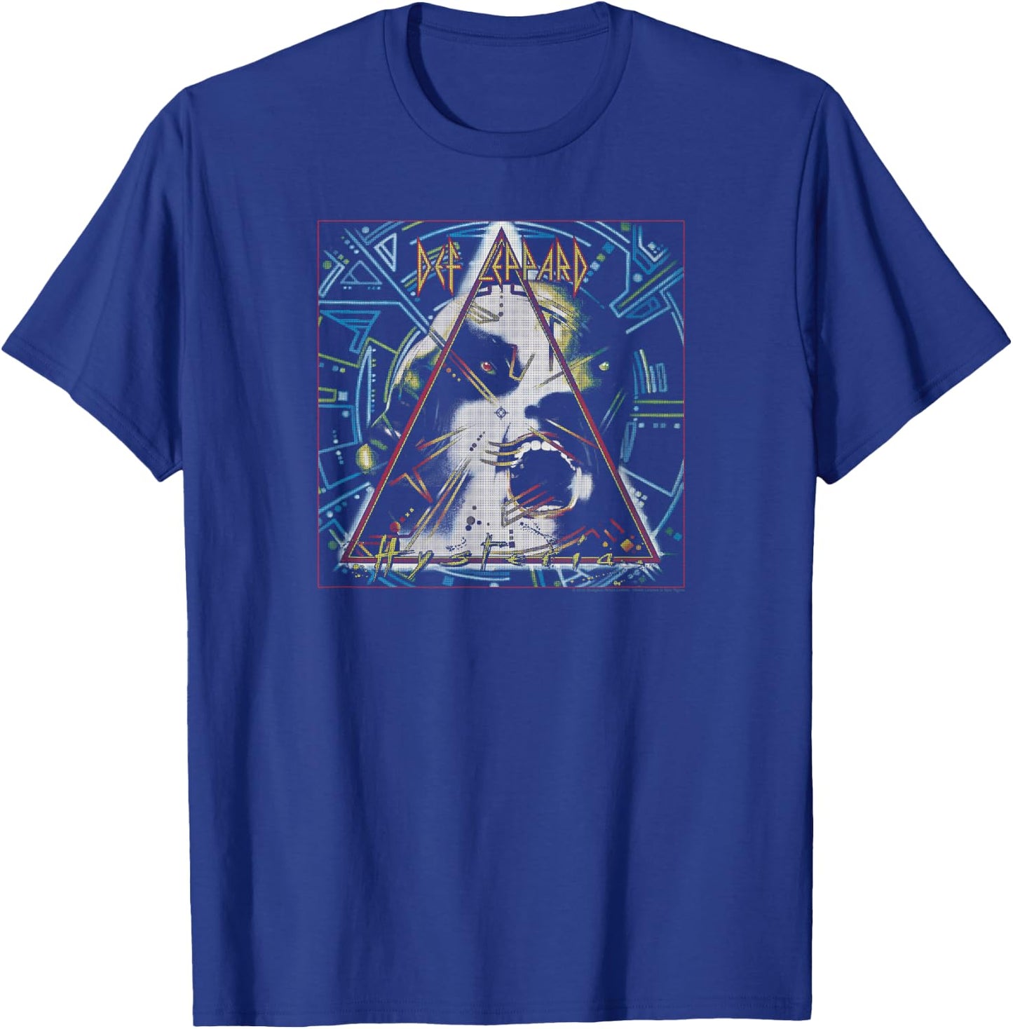 Def Leppard - Hysteria Vintage Small T-Shirt - T-Shirt | Royal