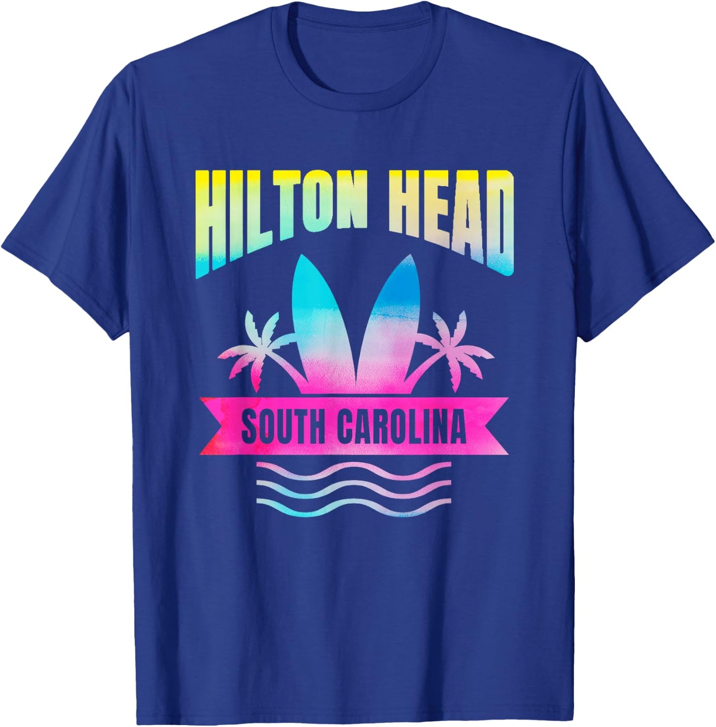 Hilton Head Island Vacation South Carolina T-Shirt - T-Shirt | Royal