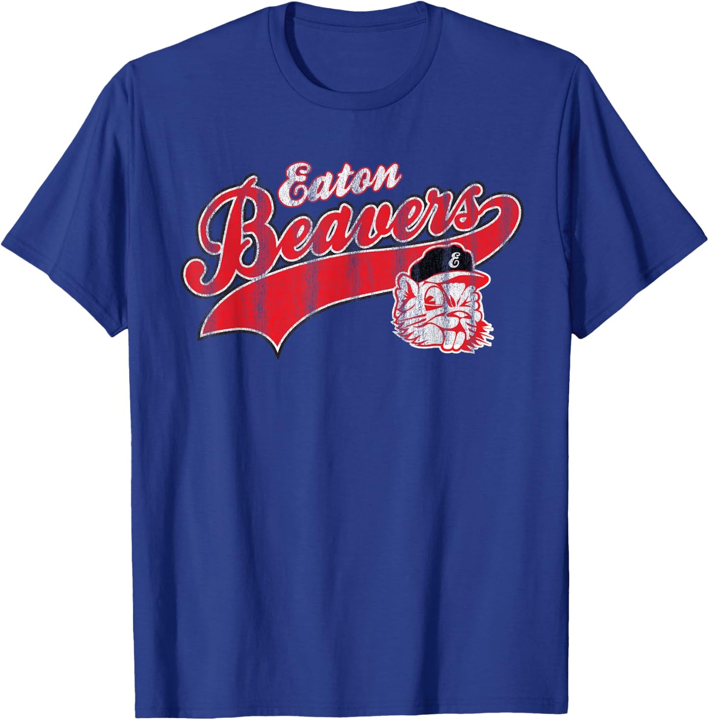 Eaton Beavers funny T-Shirt - T-Shirt | Royal