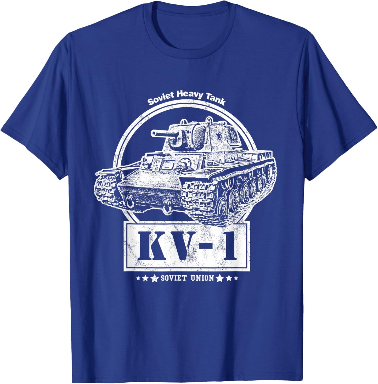 KV-1 Heavy Tank - Soviet WW2 Tank T-Shirt - T-Shirt | Royal