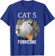 Hurricane Cat Funny Purricane Hurricane Women's T-Shirt - T-Shirt | Royal