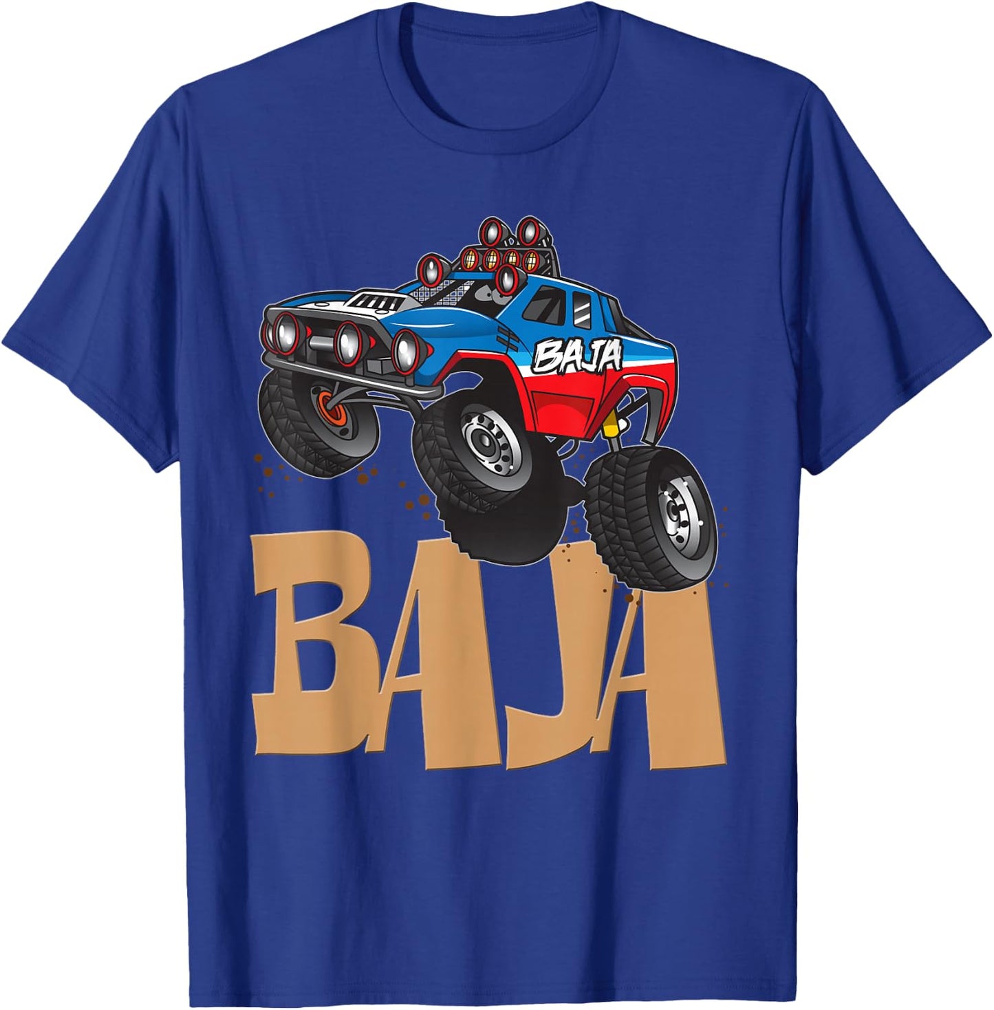 Baja Racing Baja Truck T-Shirt - T-Shirt | Royal