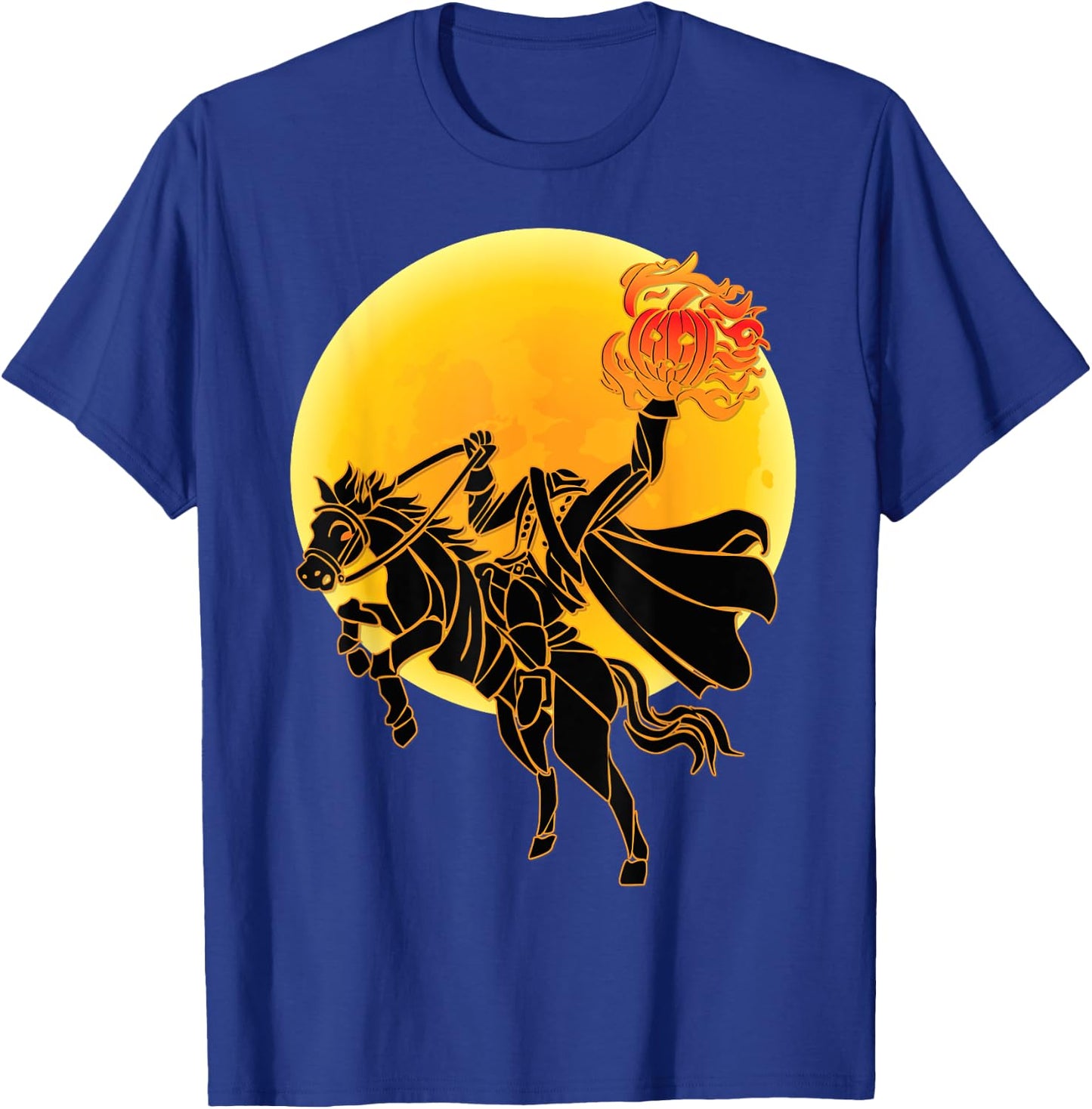 Headless Horseman Full Moon T-Shirt - T-Shirt | Royal