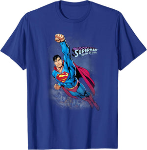 Superman Twilight Flight T-Shirt - T-Shirt | Royal
