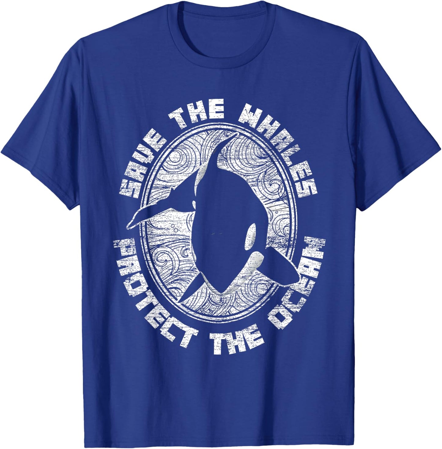 Animal Groomer Gift Ocean Killer Whale T-Shirt - T-Shirt | Royal