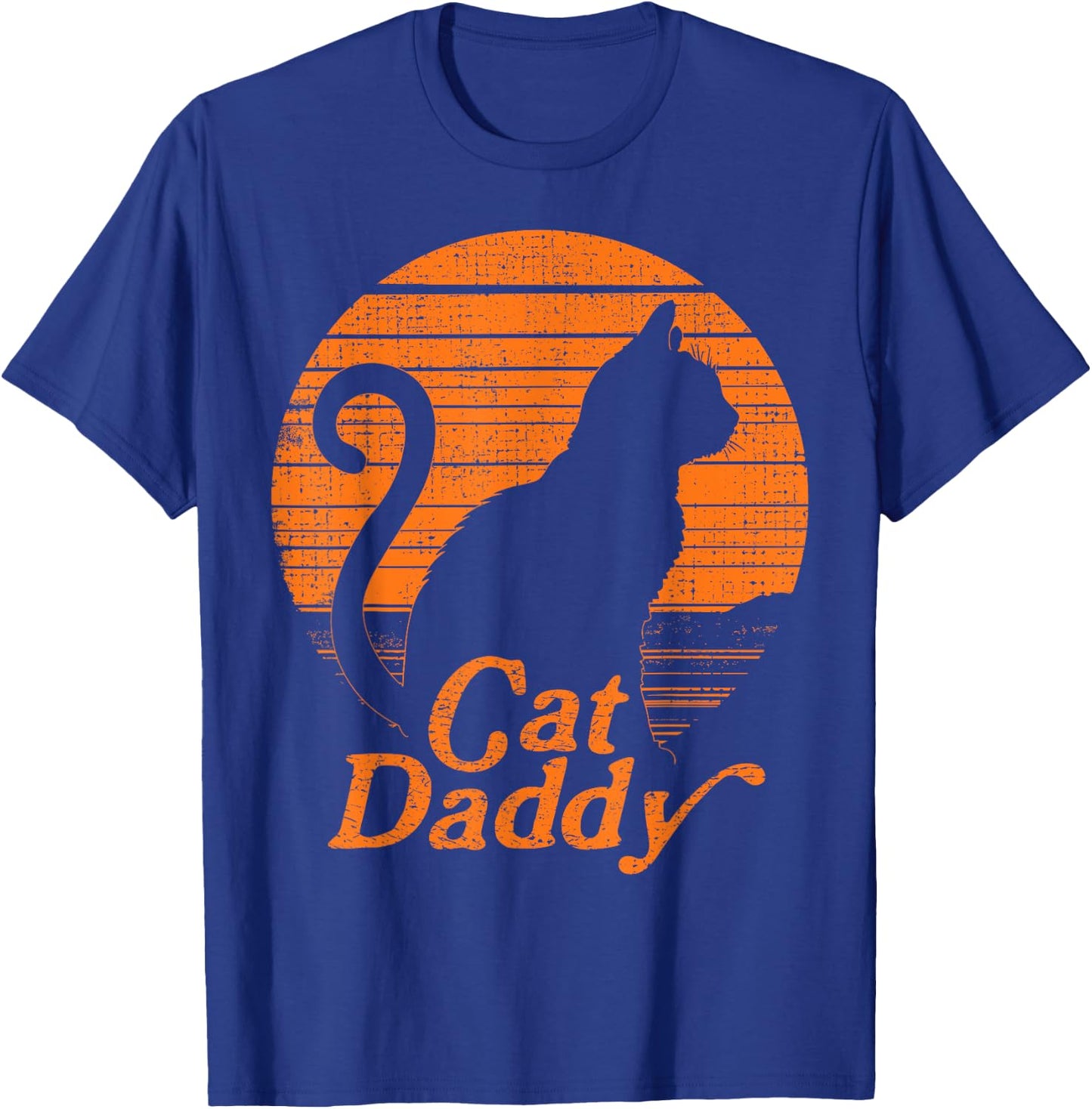 Cat Daddy Funny Cat Lover - Cat Dad T-Shirt - T-Shirt | Royal