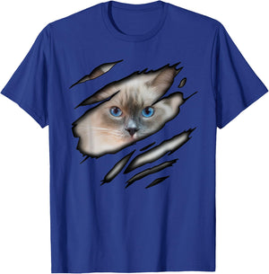 Ragdoll Cat in me design, Cadesign, Purebred Cat Women Girls Kids T-Shirt - T-Shirt | Royal