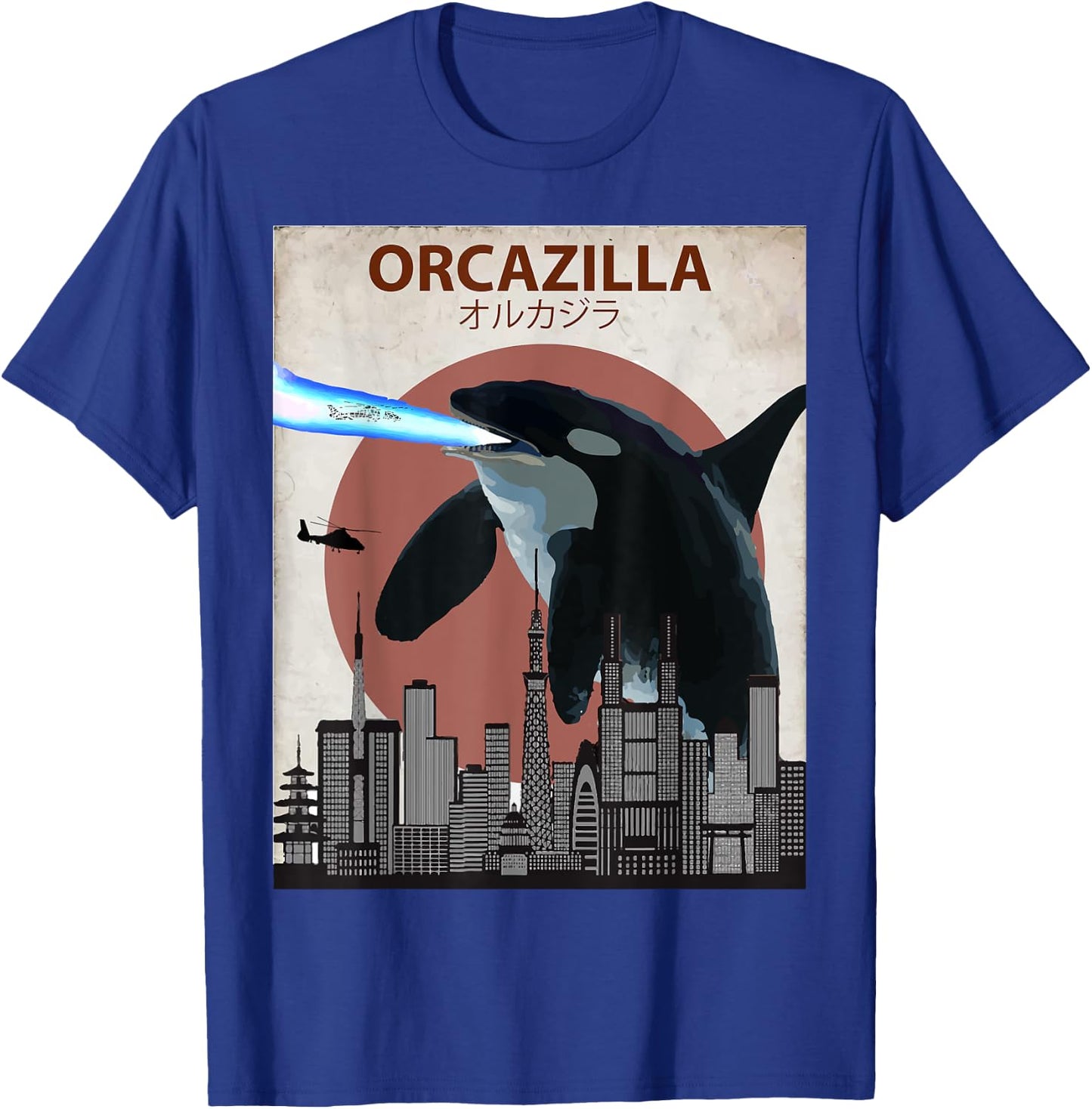 Funny Killer Whale | Orca Lovers Gift T-Shirt - T-Shirt | Royal