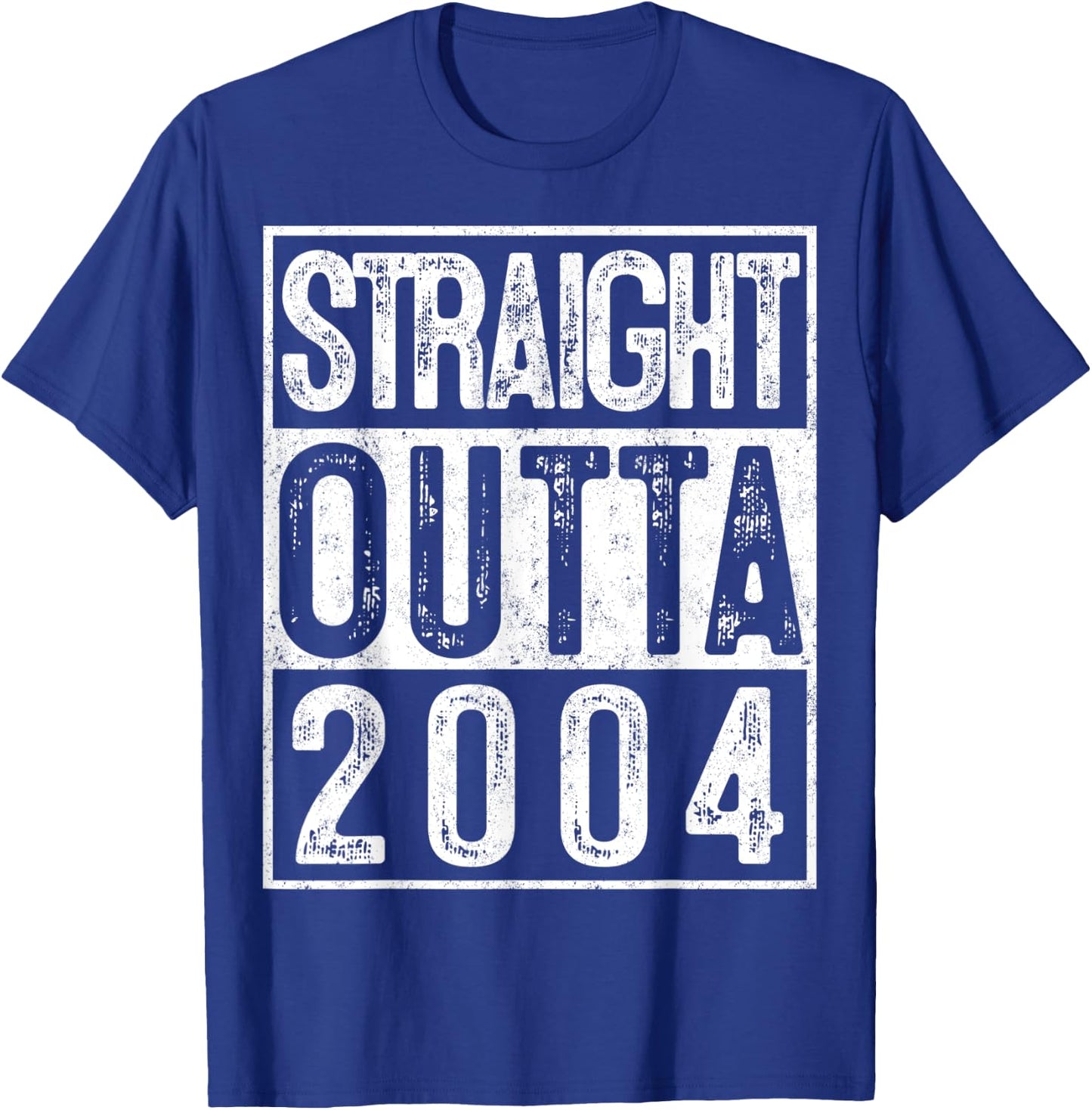 15th Birthday Straight Outta 2004 Gift 15 Year Old Party T-Shirt - T-Shirt | Royal