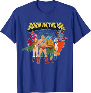 Masters of The Universe Born in The 80s Eternia Protectors T-Shirt - T-Shirt | Royal