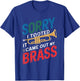 Sorry I Tooted It Came Out Of My Brass Trumpet Funny Trumpet T-Shirt - T-Shirt | Royal