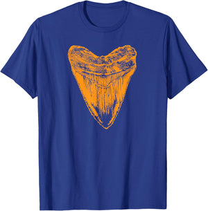 Fossil Megalodon tooth T-Shirt - T-Shirt | Royal