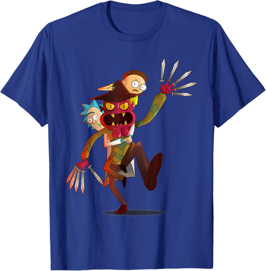 Mademark x Rick and Morty - Rick and Morty Shirt a Nightmare on Scary Street T-Shirt - T-Shirt | Royal