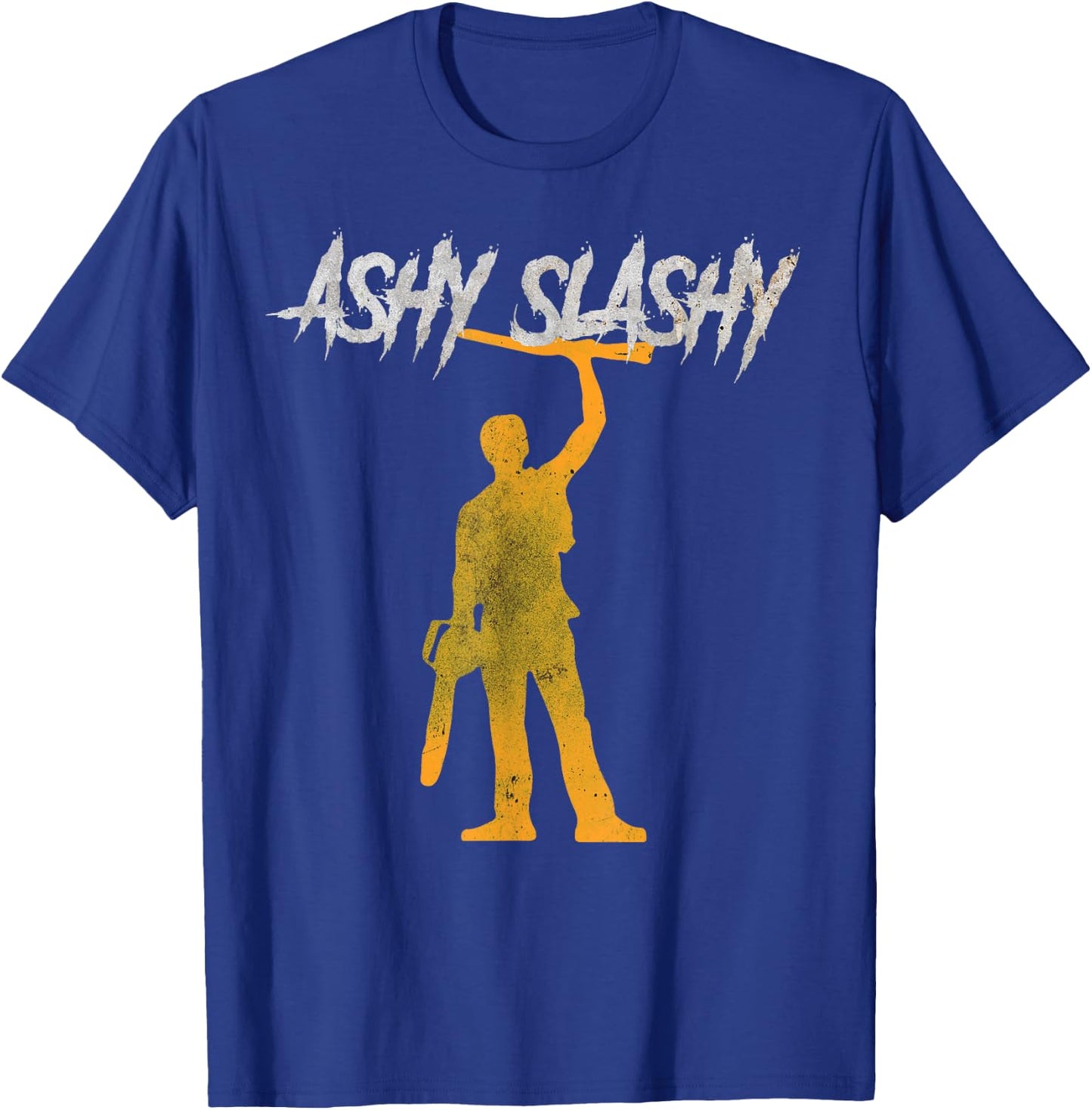 Inspector Dead ASHY SLASHY My Boomstick Shotgun Chainsaw Dead Evil T-Shirt - T-Shirt | Royal