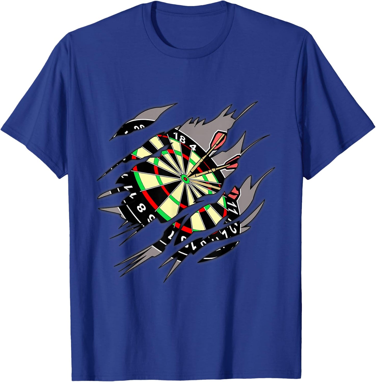 Dart Player Design With Cool Template T-Shirt - T-Shirt | Royal