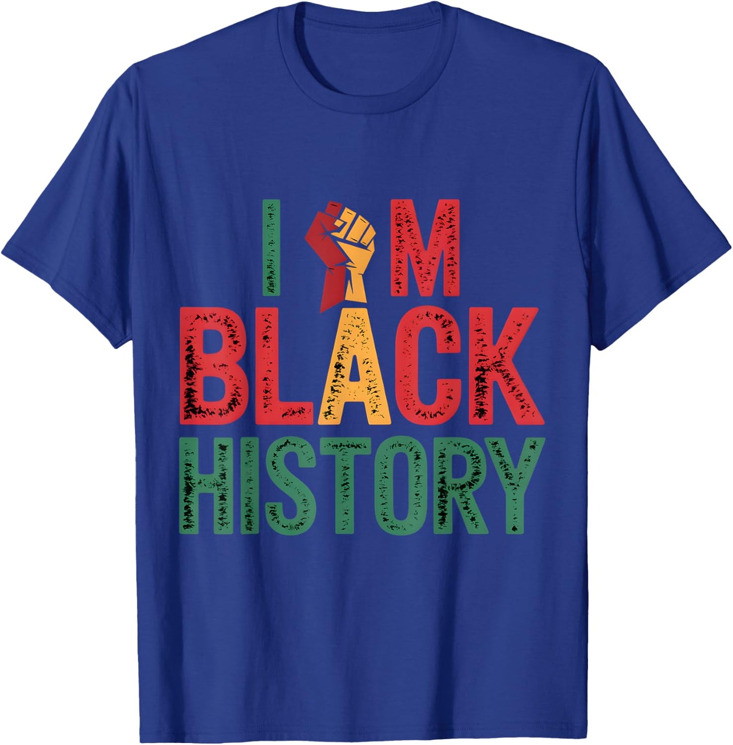 I'm Black History Month African American History celebration T-Shirt - T-Shirt | Royal