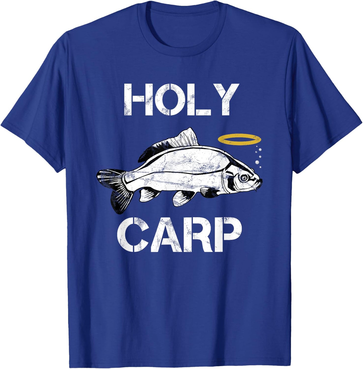 Holy Carp - Funny Carp Fishing T-Shirt - T-Shirt | Royal