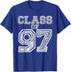Class of 97 Reunion Event for College Fans T-Shirt - T-Shirt | Royal