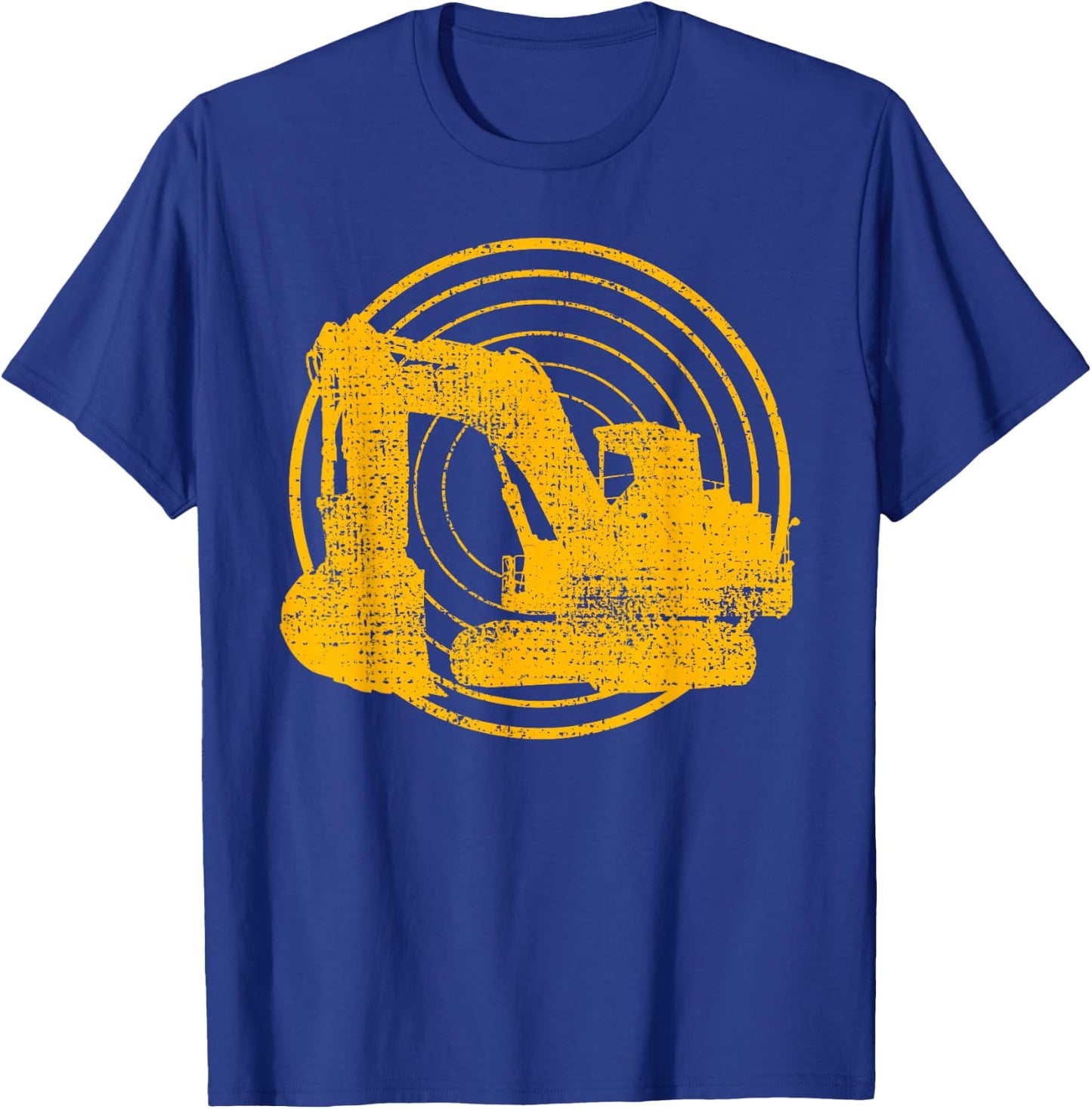 Excavator T-Shirt - T-Shirt | Royal