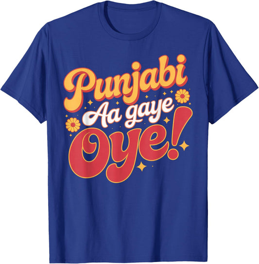 Punjabi Aa Gaye Oye Tonight Diljit Dosanjh T-Shirt - T-Shirt | Royal