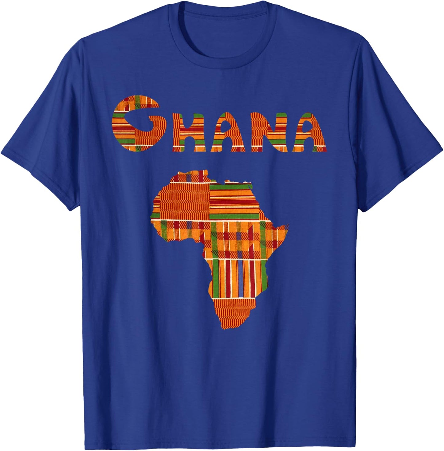 Ghana Shirt, Ghana , Ghana T Shirt, Africa Map, Kente T-Shirt - T-Shirt | Royal