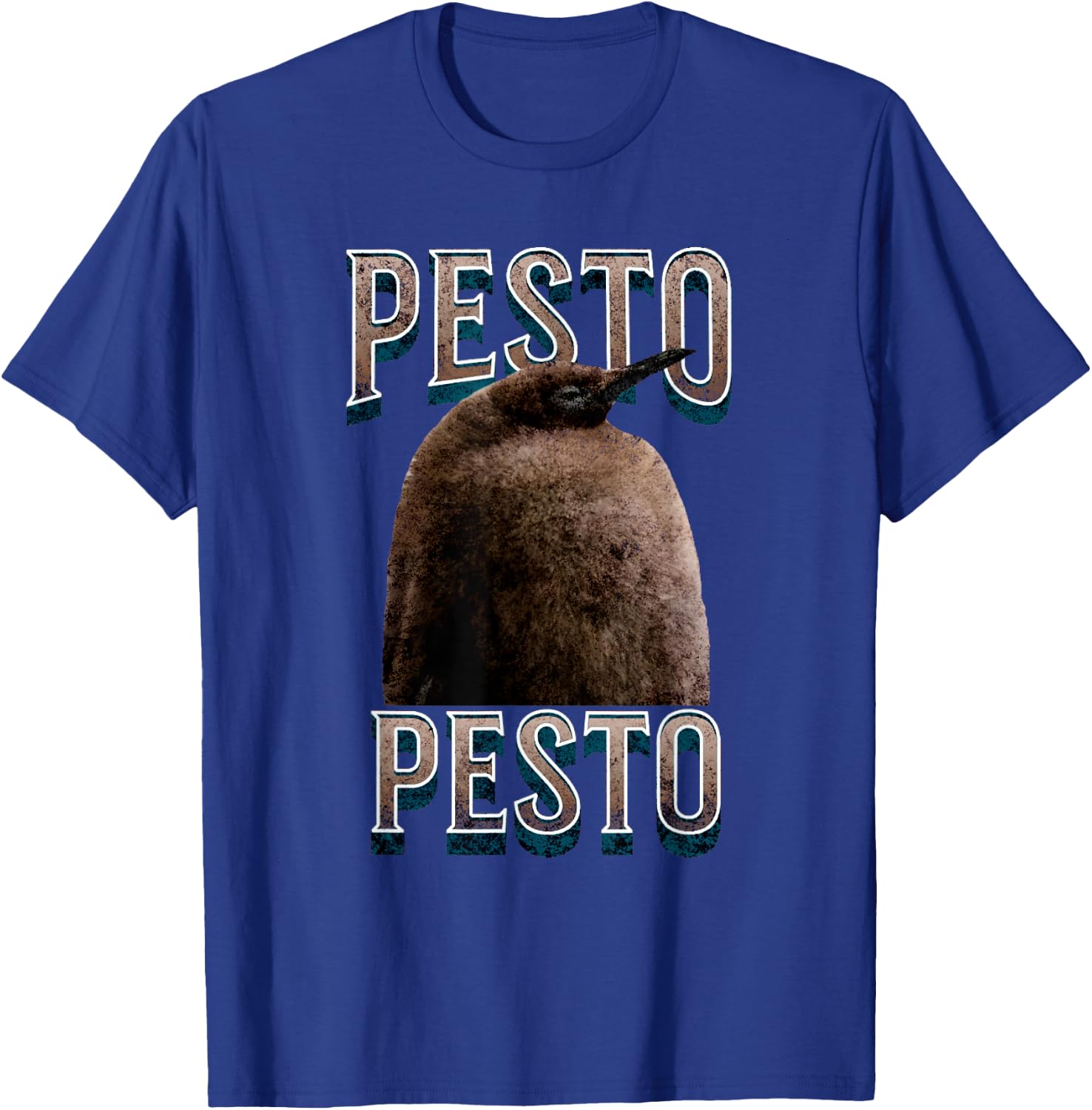 Pesto The Penguin Famous Bird Meme Vintage T-Shirt - T-Shirt | Royal