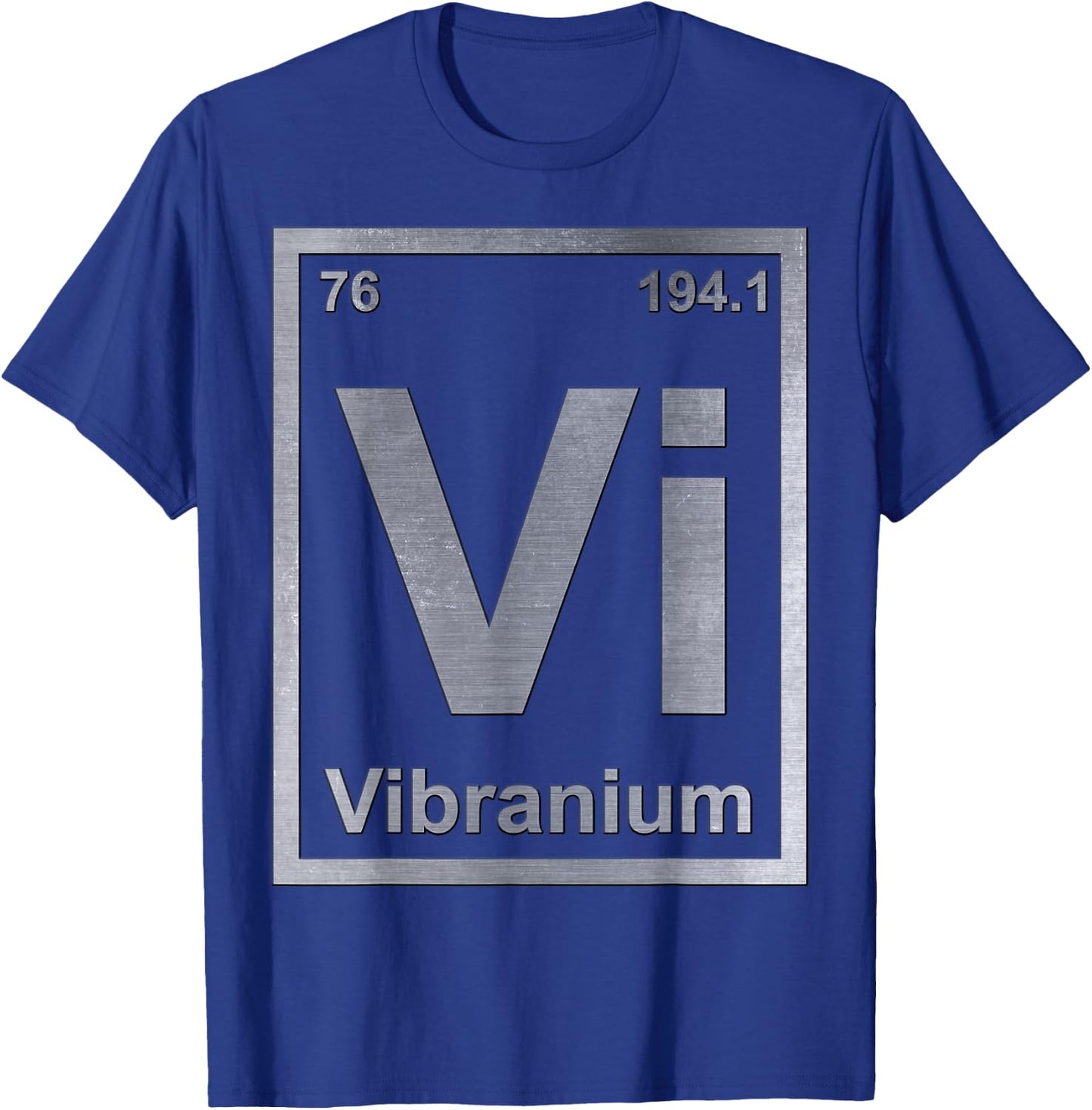 Marvel Periodic Element Vibranium Metal Graphic T-Shirt - T-Shirt | Royal