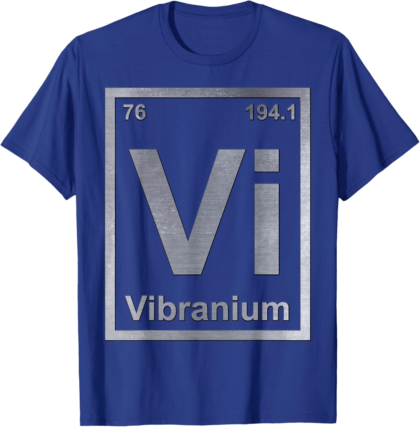 Marvel Periodic Element Vibranium Metal Graphic T-Shirt - T-Shirt | Royal