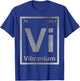 Marvel Periodic Element Vibranium Metal Graphic T-Shirt - T-Shirt | Royal