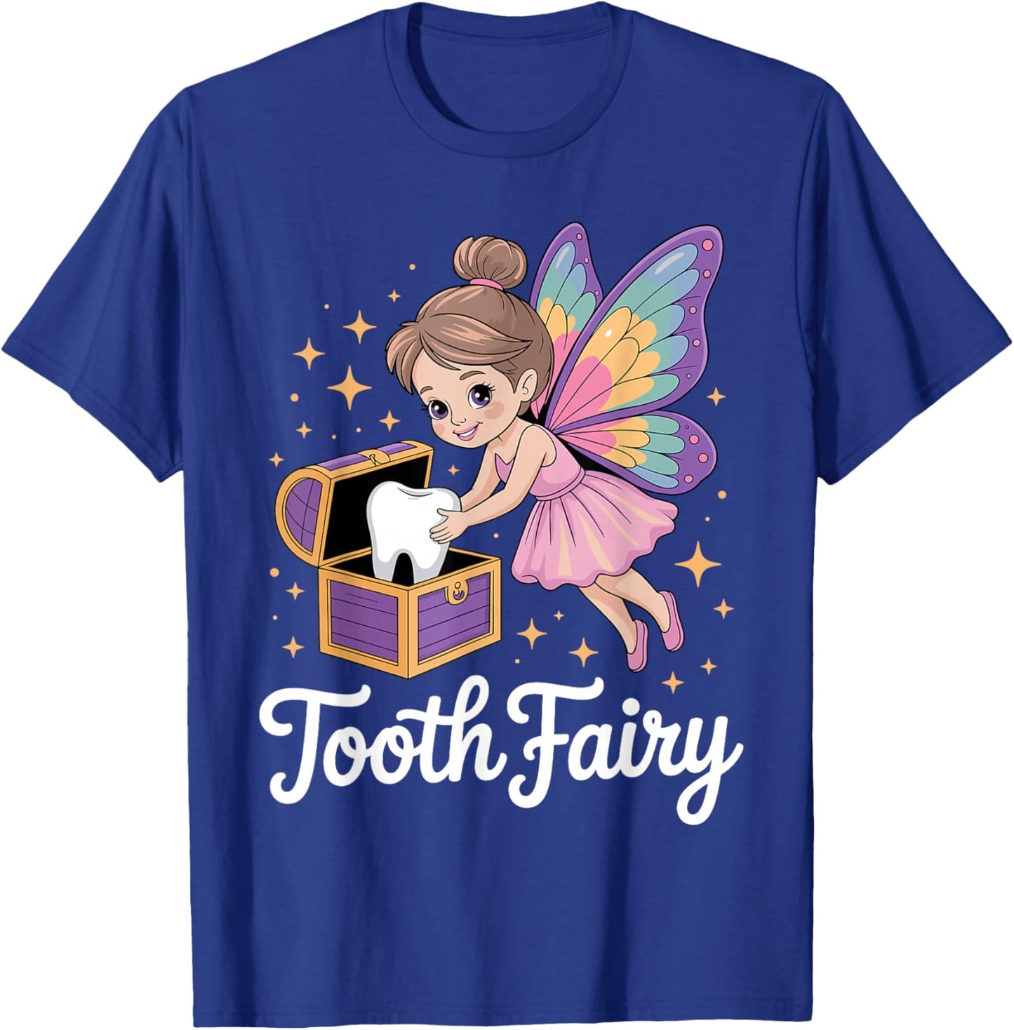 Best Tooth Fairy Costume Girls Dental Tooth Fairy T-Shirt - T-Shirt | Royal
