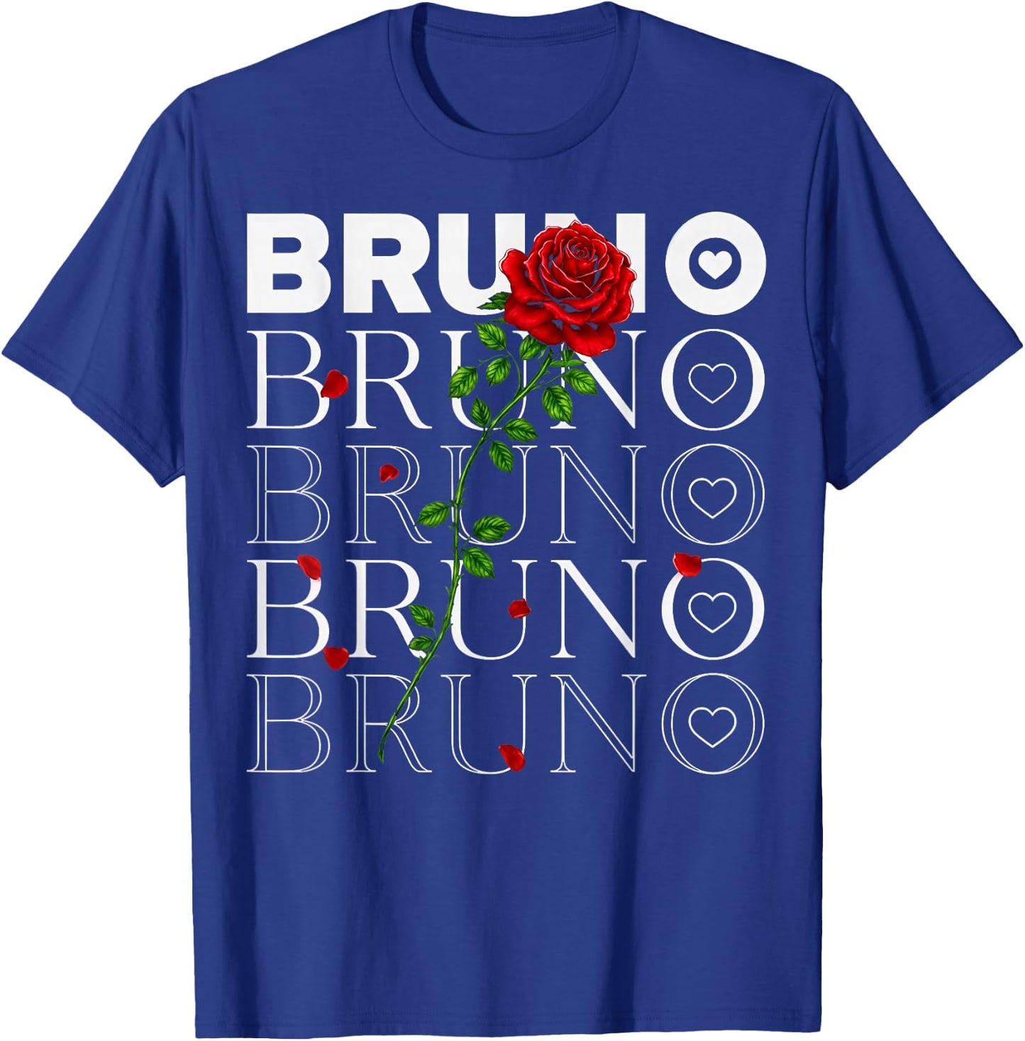 Vintage Bruno Name Classic Gifts Women Kids T-Shirt - T-Shirt | Royal