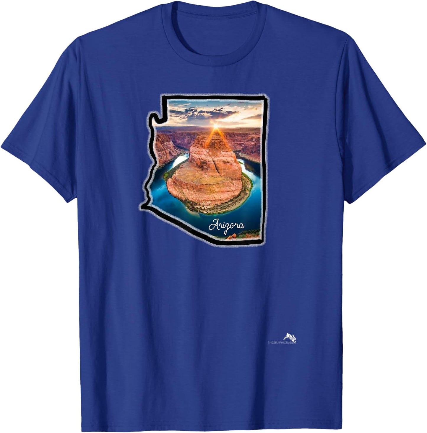 Horseshoe Bend, Grand Canyon, Arizona T-Shirt - T-Shirt | Royal