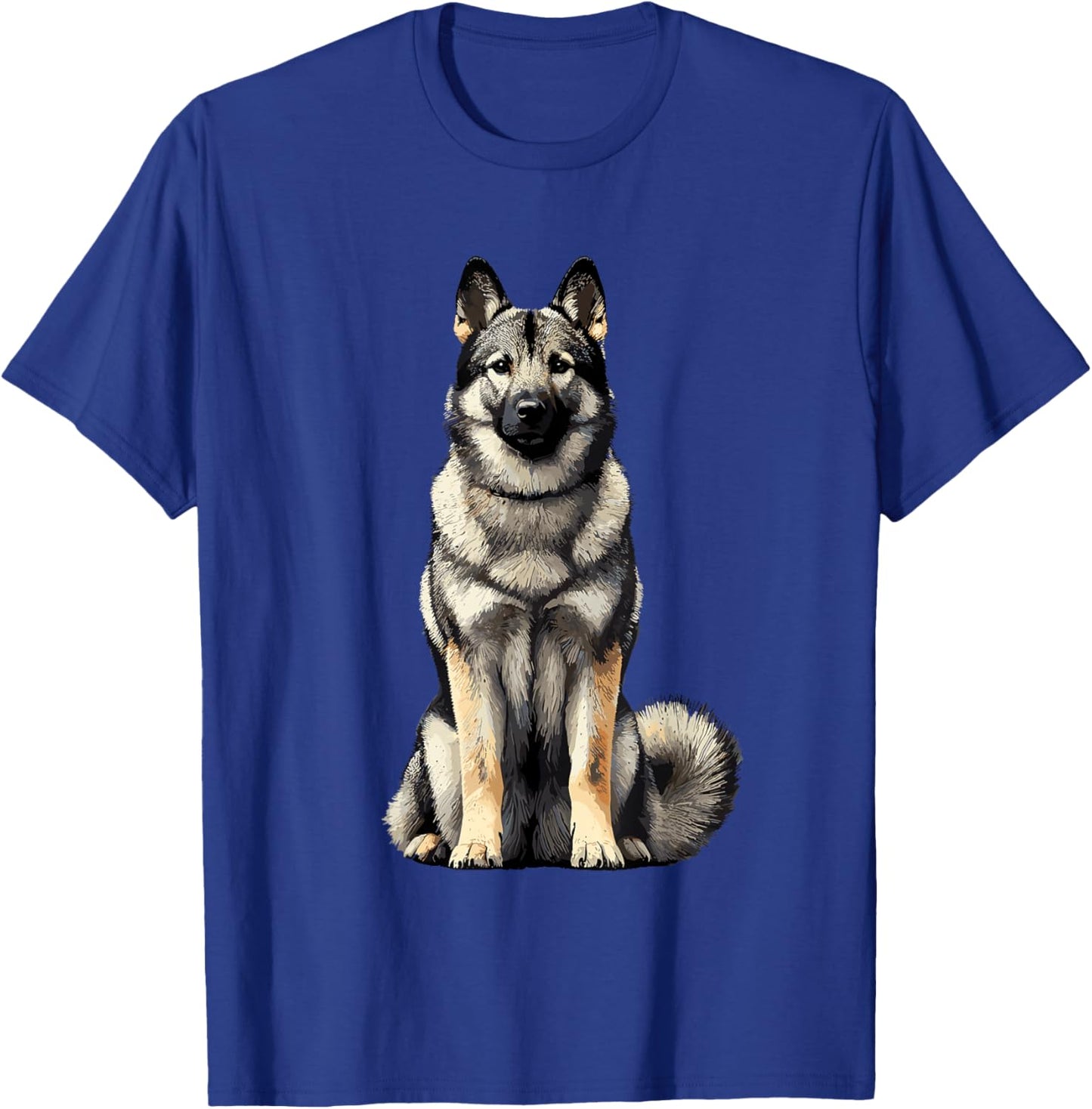 Norwegian Elkhound T-Shirt - T-Shirt | Royal